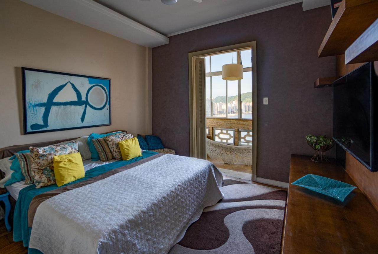 Apartamento Pe Na Areia São Vicente Εξωτερικό φωτογραφία