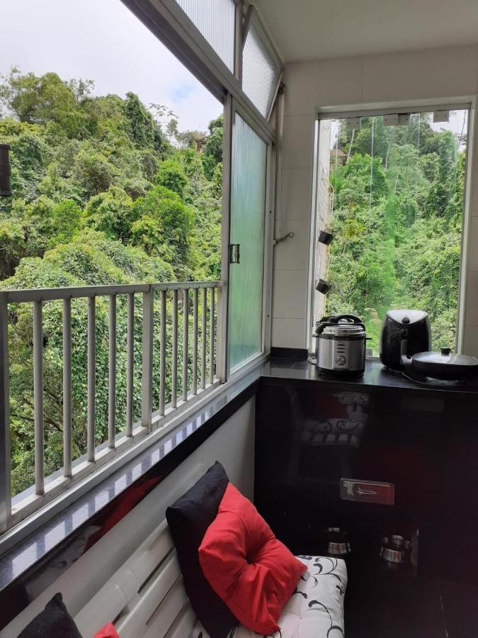 Apartamento Pe Na Areia São Vicente Εξωτερικό φωτογραφία